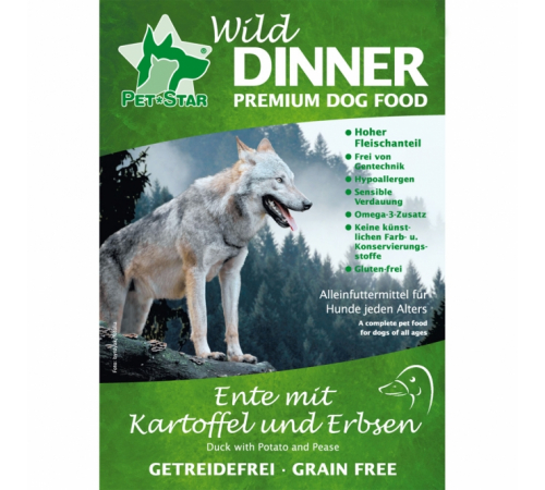 Wild Dinner Ente Getreidefrei 500 g
