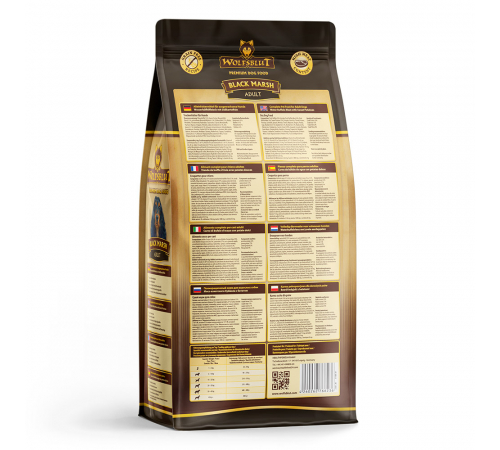 Trockenfutter für Hunde – Wolfsblut Black Marsh Adult 2 kg