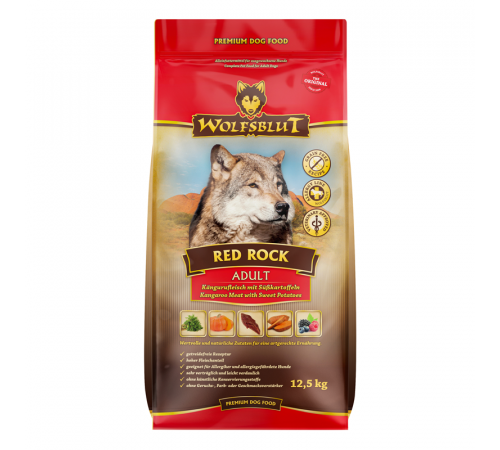 Trockenfutter für Hunde – Wolfsblut Red Rock Adult 12,5 kg