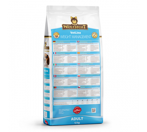 Diät-Alleinfuttermittel für Hunde – Wolfsblut VetLine Weight Management 12 kg