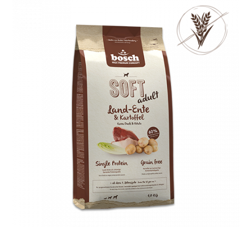 bosch HPC SOFT Adult Land-Ente & Kartoffel 2,5 kg