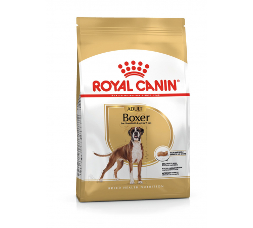 Сухий корм для собак – Royal Canin Boxer Adult 12 kg