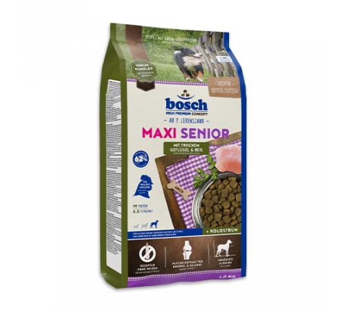 bosch HPC Maxi Senior mit Geflügel & Reis 12,5 kg