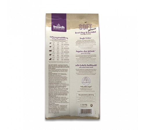 bosch HPC SOFT Senior Land-Ziege & Kartoffel 1 kg