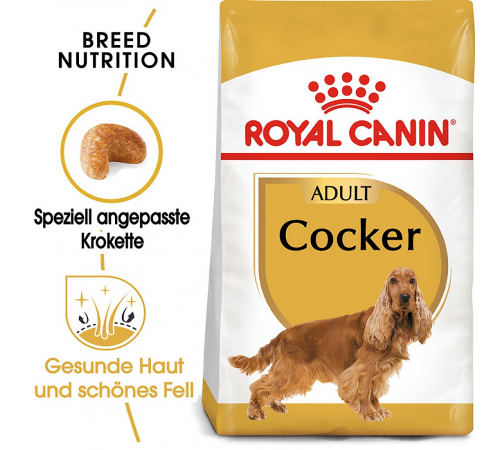 Сухий корм для собак – Royal Canin Cocker Adult 3 kg