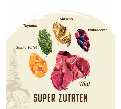 Trockenfutter für Hunde – Wolfsblut Dark Forest Small Breed 1 kg
