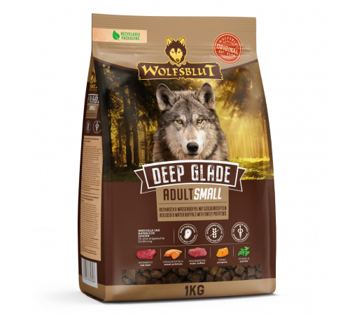 Trockenfutter für Hunde – Wolfsblut Deep Glade Small Breed 1 kg