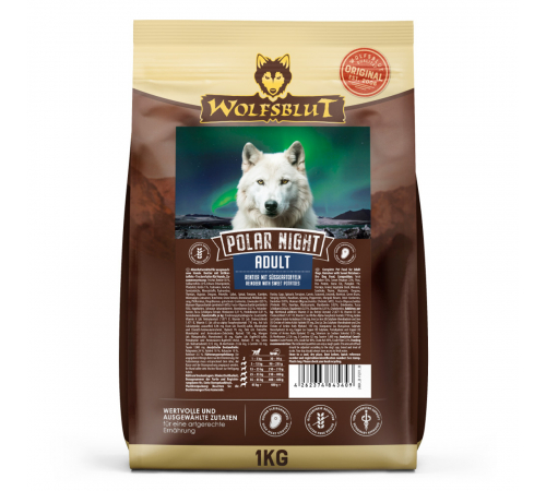 Trockenfutter für Hunde – Wolfsblut Polar Night Adult 1 kg