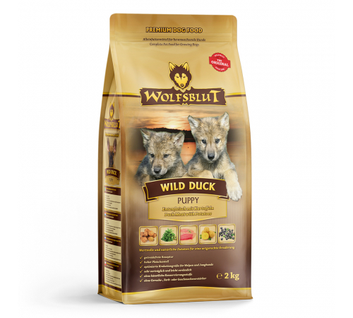 Сухий корм для собак – Wolfsblut Wild Duck Puppy 2 kg