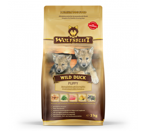 Сухий корм для собак – Wolfsblut Wild Duck Puppy 2 kg
