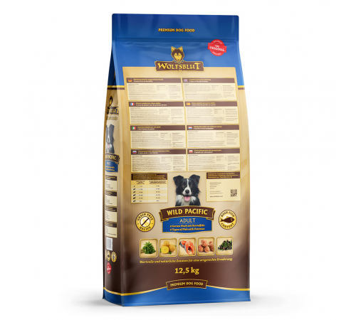 Trockenfutter für Hunde – Wolfsblut Wild Pacific Adult 12,5 kg