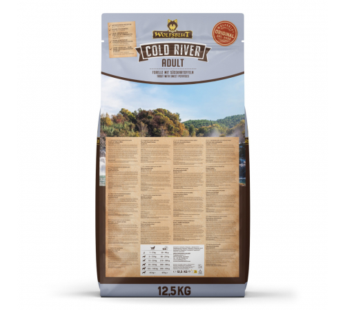 Trockenfutter für Hunde – Wolfsblut Cold River Adult 12,5 kg