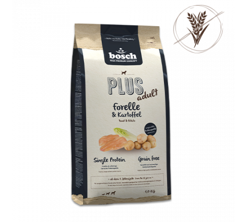 bosch HPC PLUS Adult Forelle & Kartoffel 12,5 kg