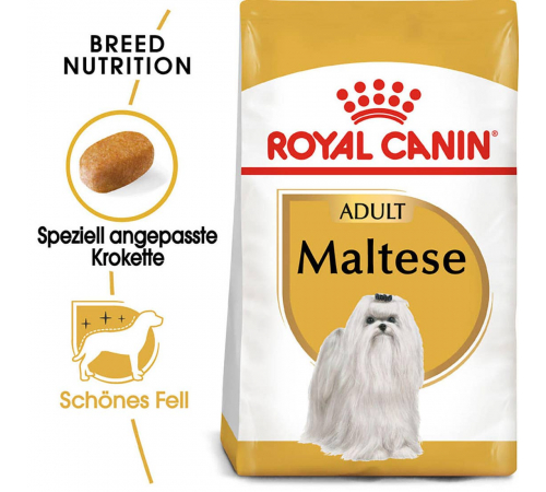 Сухой корм для собак – Royal Canin Maltese Adult 1,5 kg