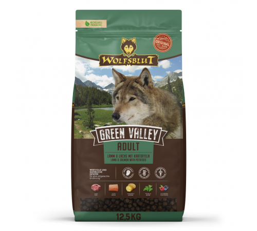 Trockenfutter für Hunde – Wolfsblut Green Valley Adult 12,5 kg