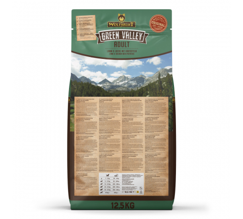 Trockenfutter für Hunde – Wolfsblut Green Valley Adult 12,5 kg