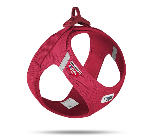 сurli Clasp Hunde-Geschirr Air-Mesh - rot - L