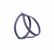Karlie Buffalo Denim Strass Geschirr - Lavendel - 20-27 cm