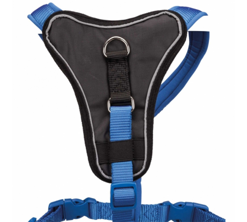 Trixie Premium Y-Geschirr - royalblau - 85-105 cm/25 mm