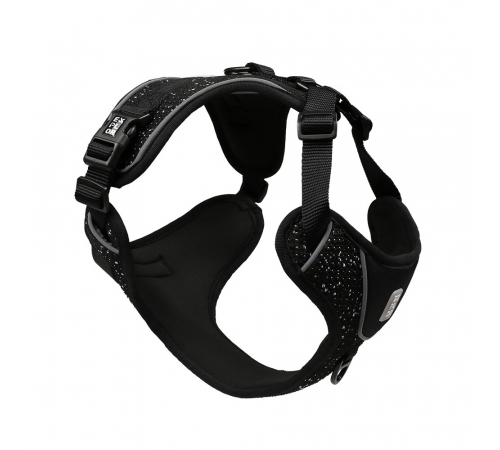 Duvoplus EXPLOR Ultimate Fit No-Pull-Geschirr - granite black - S - 35-45cm - 40-52cm