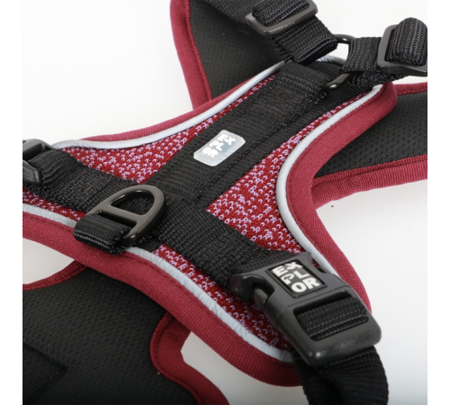 Duvoplus EXPLOR Ultimate Fit No-Pull-Geschirr - plum purple - XS - 28-37cm - 32-43cm