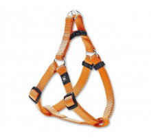 Karlie ASP Step&Go Geschirr - Orange - 20 mm, 53-77 cm