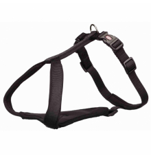 Trixie Premium Y-Geschirr - schwarz - 42-50 cm/15 mm