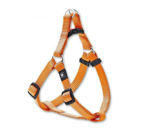 Karlie ASP Step&Go Geschirr - Orange - 25 mm, 64-95 cm