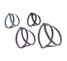Karlie Buffalo Denim Geschirr - Lavendel - 10 mm / 25-32 cm