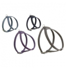 Karlie Buffalo Denim Geschirr - Lavendel - 10 mm / 25-32 cm