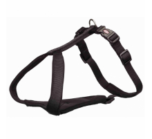 Trixie Premium Y-Geschirr - schwarz - 37-45 cm/15 mm