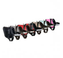 Karlie Teeny-Weeny Minihund-Geschirr - Schwarz/26-35cm
