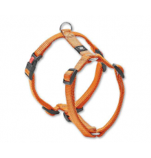 Karlie ASP Geschirr - Orange - 10 mm, 25-40 cm