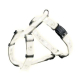 Trixie Geschirr Silver Reflect - Pfotenmotiv - 49-65 cm / 20mm