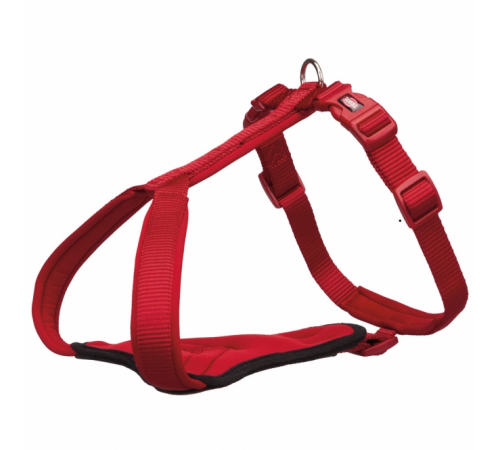 Trixie Premium Y-Geschirr - rot - 42-50 cm/15 mm