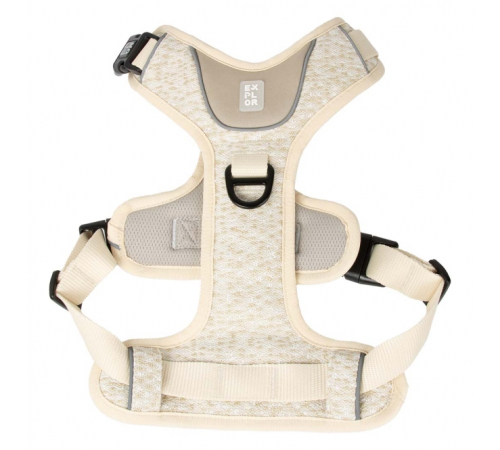 Duvoplus EXPLOR Ultimate Fit No-Pull-Geschirr - antique white - S - 35-45cm - 40-52cm