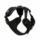 Duvoplus EXPLOR Ultimate Fit No-Pull-Geschirr - granite black - XL - 52-66cm - 71-104cm