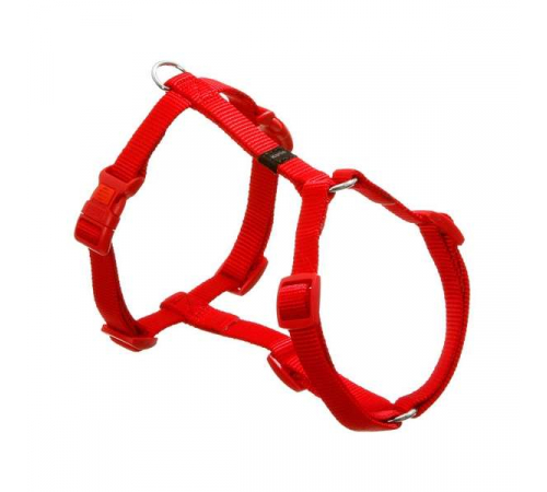 Karlie Art Sportiv Silverplus Geschirr - Rot - 25 mm / 87-128 cm