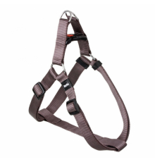 Karlie ASP Step&Go Geschirr - Braun - 25 mm, 72-110 cm