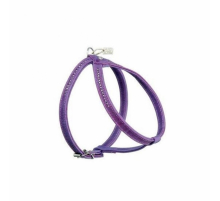 Karlie Buffalo Strass Geschirr - Violett - 20-27 cm