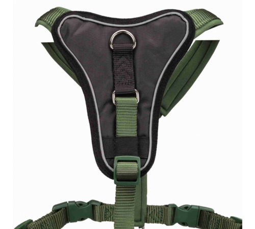 Trixie Premium Y-Geschirr - waldgrün - 50-60 cm/15 mm
