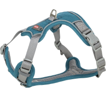 Trixie Premium Active Geschirr - petrol - 35–50 cm/15 mm
