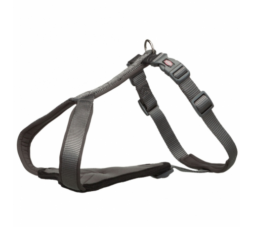 Trixie Premium Y-Geschirr - grafit - 42-50 cm/15 mm
