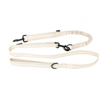 Duvoplus EXPLOR Ultimate Fit 2in1 Leine Fashion - antique white - 180cm - 16mm