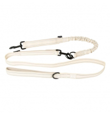 Duvoplus EXPLOR Ultimate Fit 2in1 Leine Fashion - antique white - 180cm - 16mm
