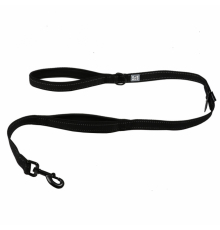 Duvoplus EXPLOR Ultimate Fit On-The-Road-Leine Fashion - granite black - 130cm - 16mm