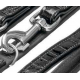Karlie BUFFALO KROKO Büffelleder-Leine - Schwarz - 18 mm, 100 cm