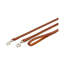 Karlie Buffalo Ultra Leine - Braun/Hellbraun - 15 mm / 100 cm