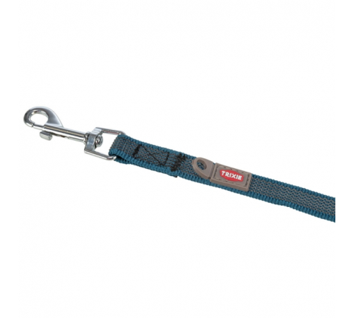 Trixie Schleppleine, gummiert - petrol - 10 m/17 mm