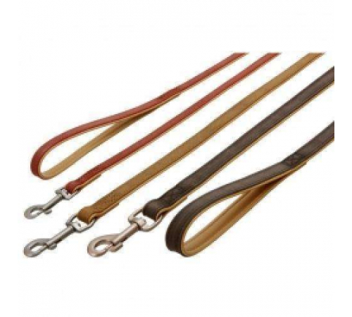 Karlie BUFFALO ORIENTAL Leine - Dunkelrot/Natur - 14 mm / 110 cm